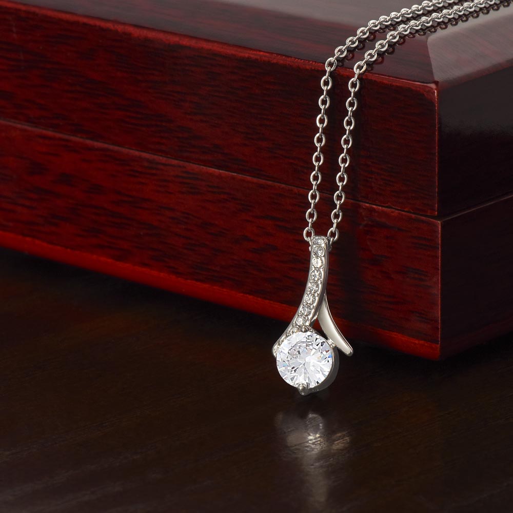 To My Loving Mother - You will always be my loving & caring Mother (Limited Time Offer) - Alluring Beauty Necklace