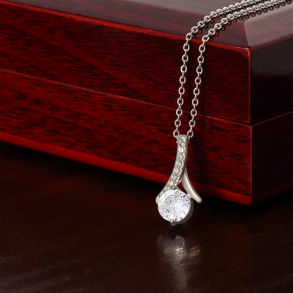 To My Loving Mother - You are my sunshine, radiating brightness into my life (Limited Time Offer) - Alluring Beauty Necklace