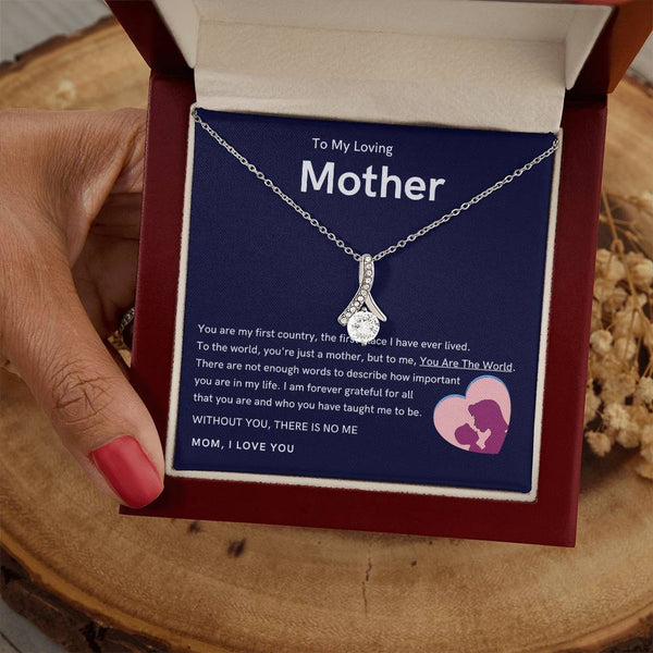 To My Loving Mother - Without You, There Is No Me (Limited Time Offer) - Alluring Beauty Necklace
