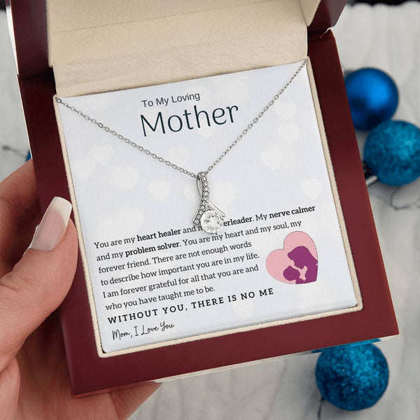 To My Loving Mother - You are my heart healer (Limited Time Offer) - Alluring Beauty Necklace