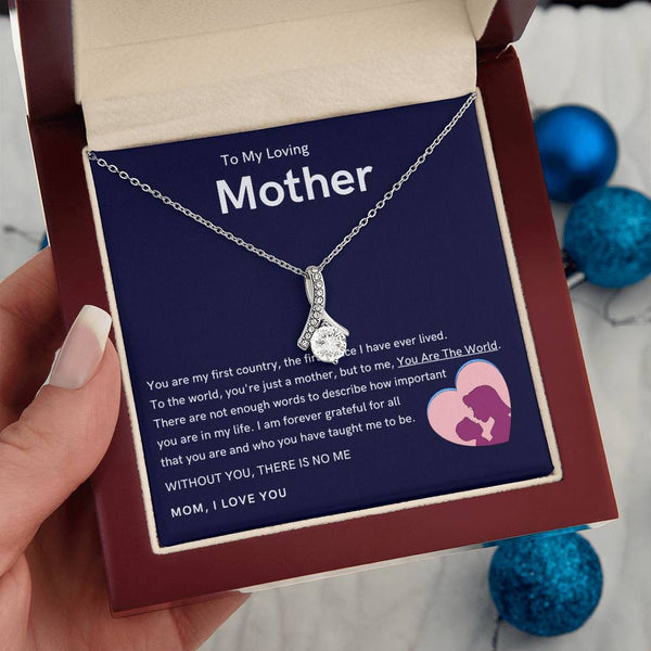 To My Loving Mother - Without You, There Is No Me (Limited Time Offer) - Alluring Beauty Necklace
