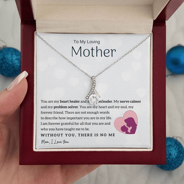 To My Loving Mother - You are my heart healer (Limited Time Offer) - Alluring Beauty Necklace
