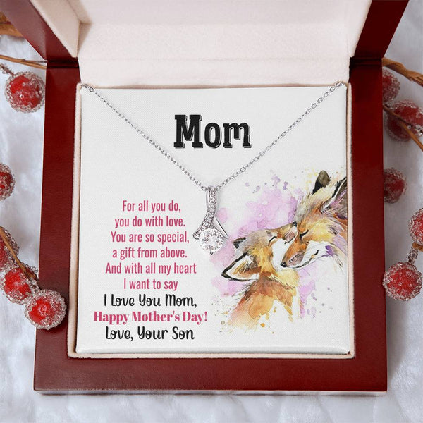 To My Mom - You Are So Special (Limited Time Offer) - Alluring Beauty Necklace