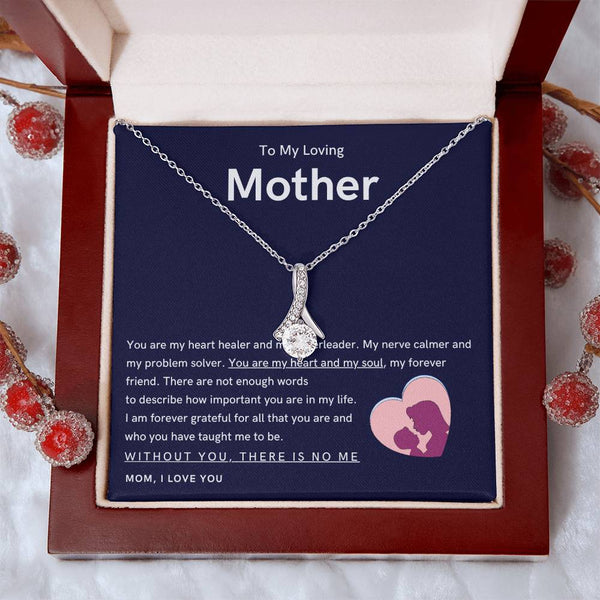 To My Loving Mother - You are my hear and my soul (Limited Time Offer) - Alluring Beauty Necklace
