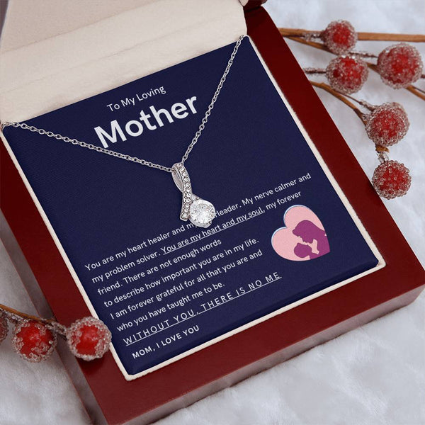 To My Loving Mother - You are my hear and my soul (Limited Time Offer) - Alluring Beauty Necklace