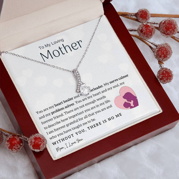 To My Loving Mother - You are my heart healer (Limited Time Offer) - Alluring Beauty Necklace