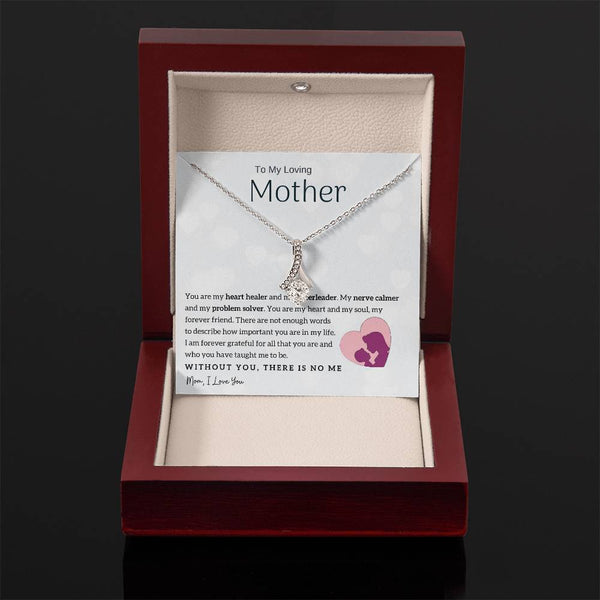 To My Loving Mother - You are my heart healer (Limited Time Offer) - Alluring Beauty Necklace