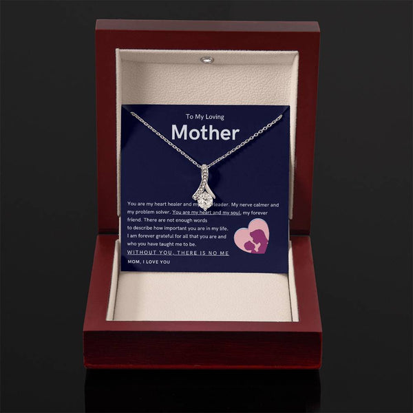 To My Loving Mother - You are my hear and my soul (Limited Time Offer) - Alluring Beauty Necklace