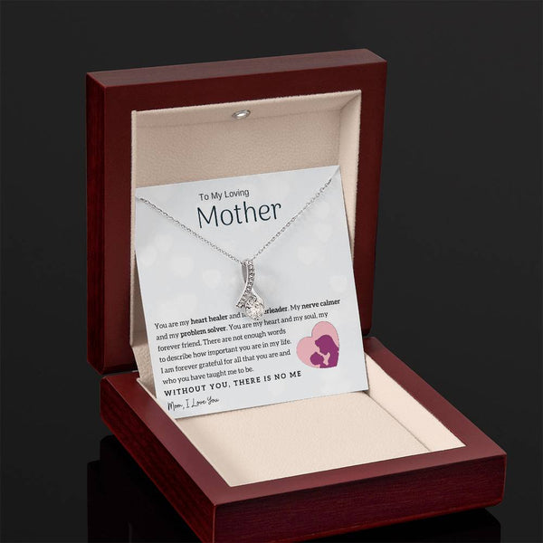 To My Loving Mother - You are my heart healer (Limited Time Offer) - Alluring Beauty Necklace