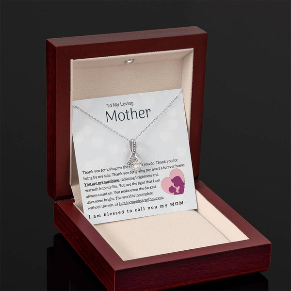 To My Loving Mother - You are my sunshine! (Limited Time Offer) - Alluring Beauty Necklace