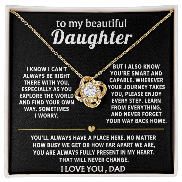To My Beautiful Daughter, You are always fully present in my heart.