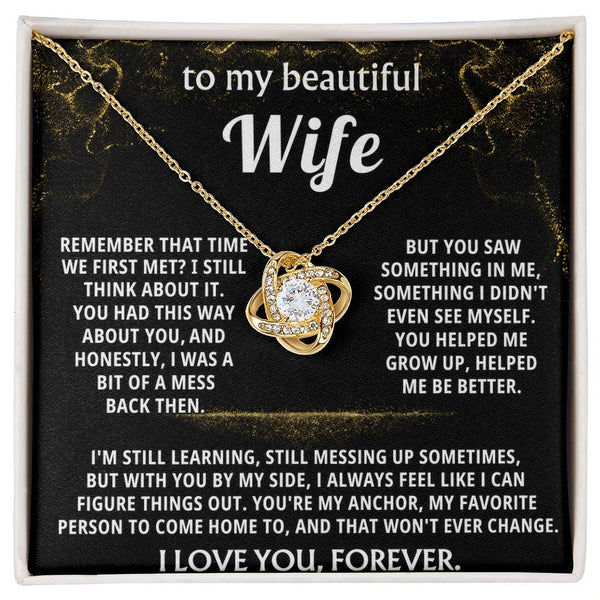 To My Wife, You make me a better man.