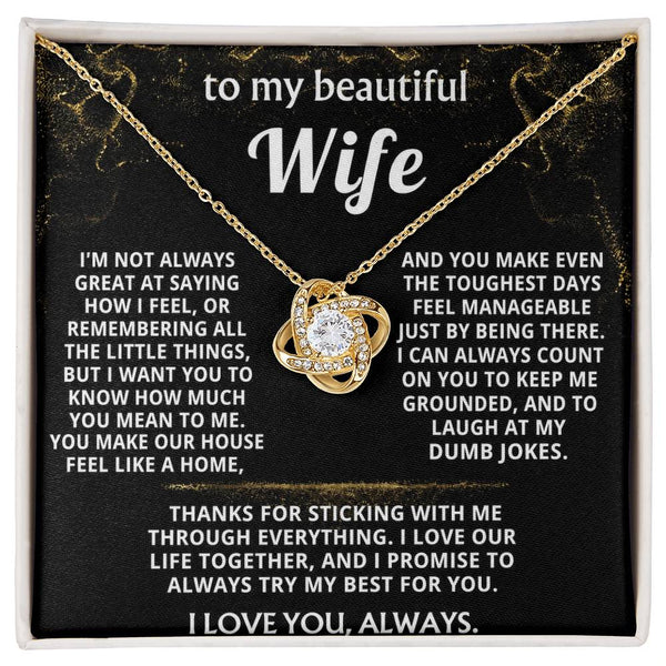 To My Wife, You make our life feel like home.