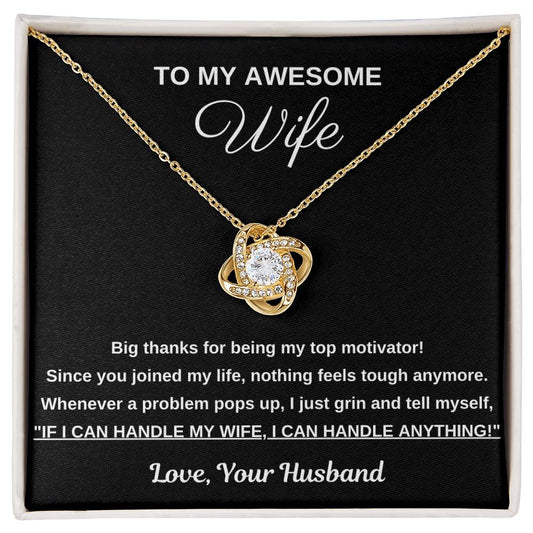 [ Few left only ] To My Awsome Wife,  Big thanks for being my top motivator