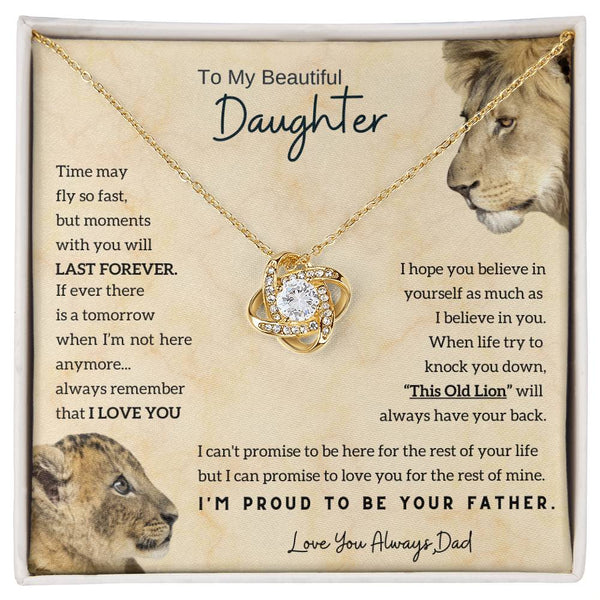 [Almost sold out] To My Beautiful Daughter - Moments With You Will Last Forever (Love knot)