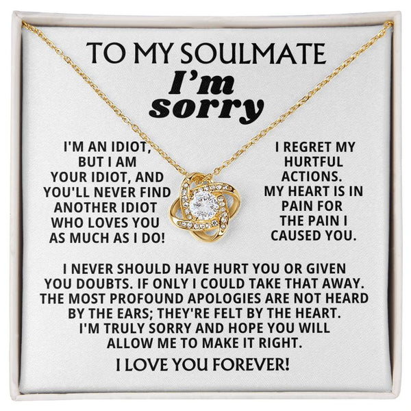 To My Soulmate - I'm Truly Sorry [ Love Knot ]