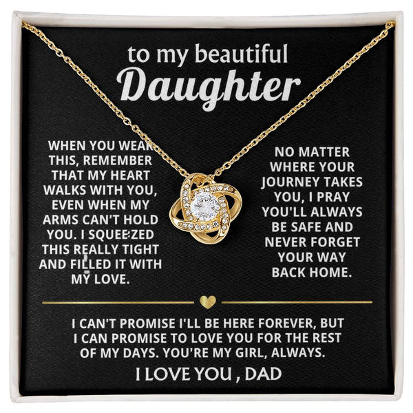 To My Beautiful Daughter, My heart walks with you, always.