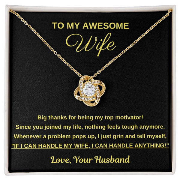 To My Awsome Wife,  Big thanks for being my top motivator