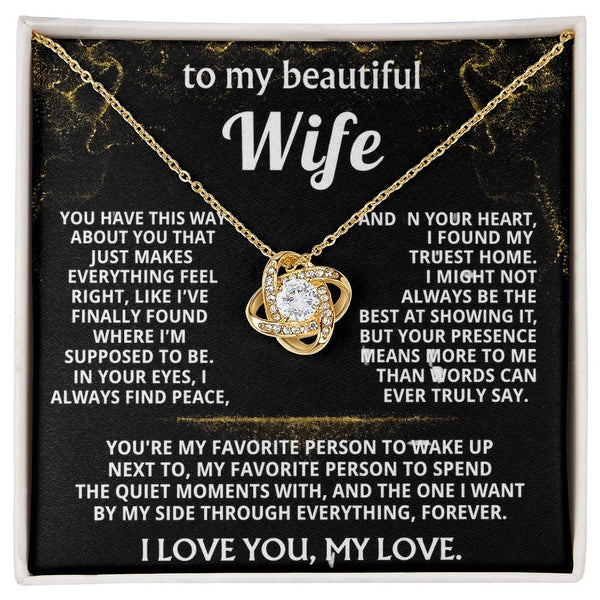 To My Wife, You are my forever home.