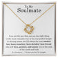 To My Soulmate, Gift For Soulmate , Gift For Wife, Wife Birthday Gift, Anniversary Gift , Top Gift For Wife ,Funny card