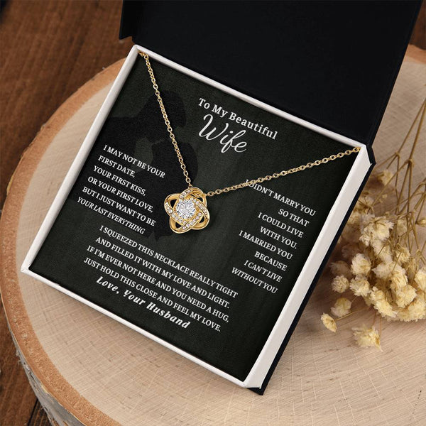 Gift For Wife, Wife Birthday Gift, Anniversary Gift For Wife, Wife Necklace , Love Card