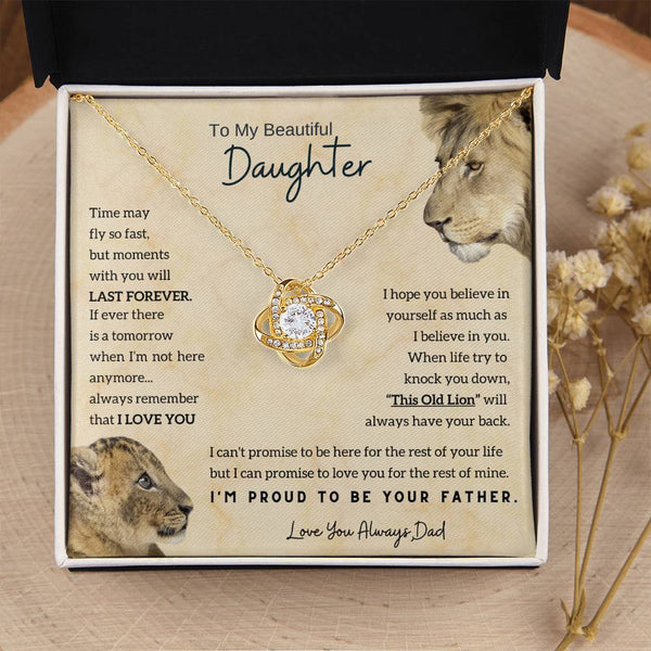 [Almost sold out] To My Beautiful Daughter - Moments With You Will Last Forever (Love knot)