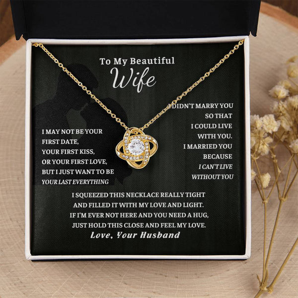 Gift For Wife, Wife Birthday Gift, Anniversary Gift For Wife, Wife Necklace , Love Card
