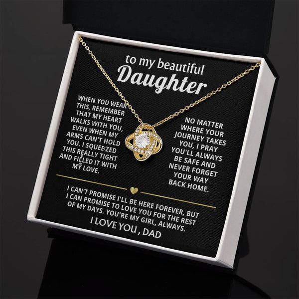 To My Beautiful Daughter, My heart walks with you, always.