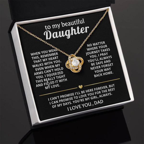 To My Beautiful Daughter, My heart walks with you, always.