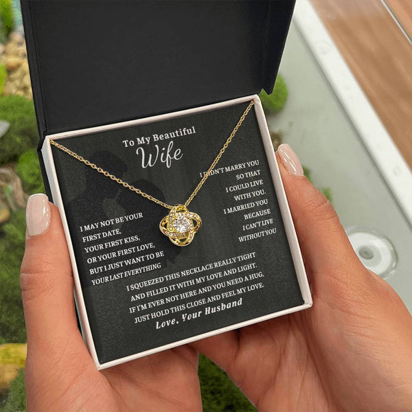 Gift For Wife, Wife Birthday Gift, Anniversary Gift For Wife, Wife Necklace , Love Card