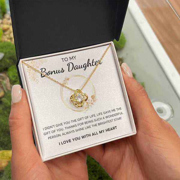Bonus Daughter Present , Daughter in Law Gift, Bonus Daughter Jewelry , Heart Shape ,Gift