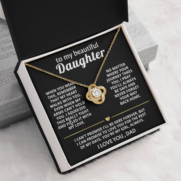 To My Beautiful Daughter, My heart walks with you, always.