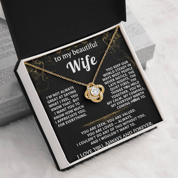 To My Wife, You're my everyday worth coming home to.