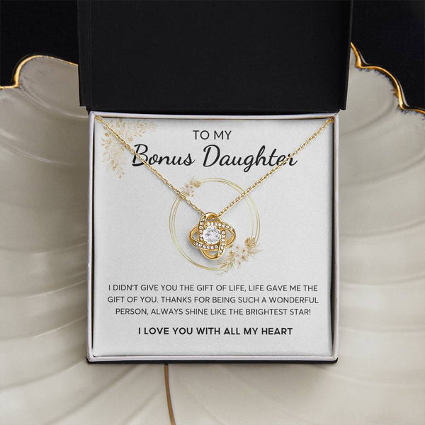 Bonus Daughter Present , Daughter in Law Gift, Bonus Daughter Jewelry , Heart Shape ,Gift