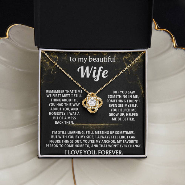 To My Wife, You make me a better man.