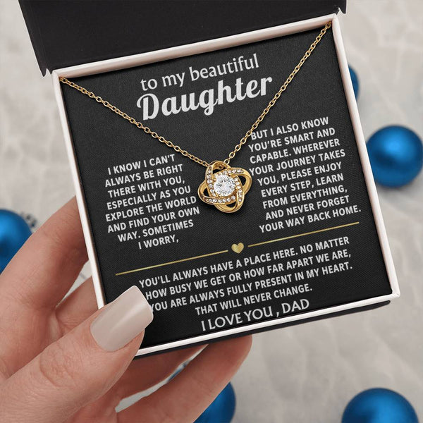 To My Beautiful Daughter, You are always fully present in my heart.