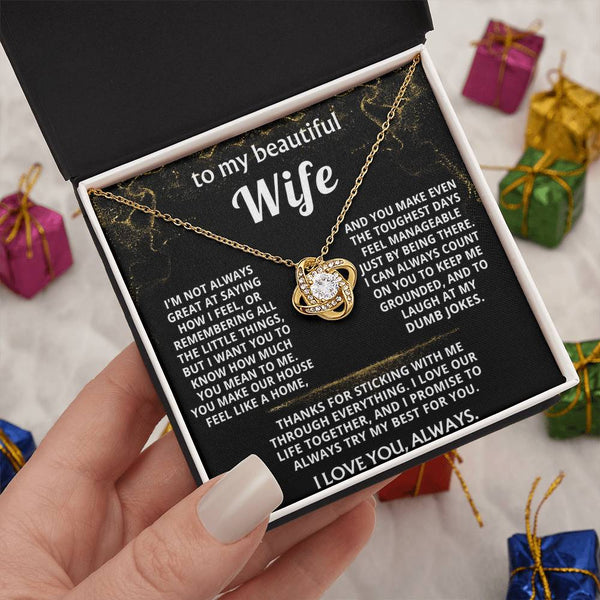 To My Wife, You make our life feel like home.