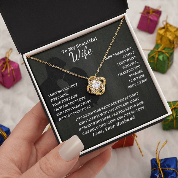 Gift For Wife, Wife Birthday Gift, Anniversary Gift For Wife, Wife Necklace , Love Card