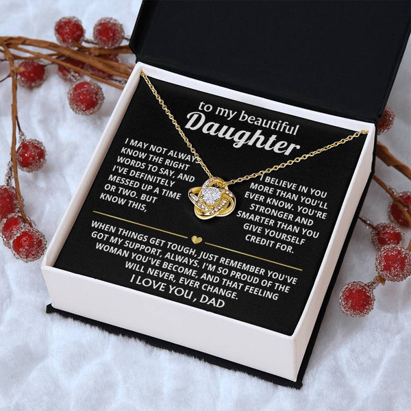 To My Beautiful Daughter, I'm so proud of the woman you've become. — [Lux] - Love Knot
