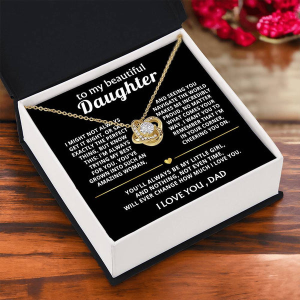 To My Beautiful Daughter, I'm always proud and love you.