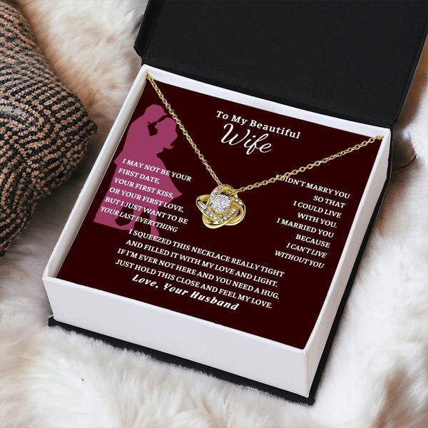 To My Wife , Gift For Soulmate , Gift For Wife, Wife Birthday Gift, Anniversary Gift For Wife, Wife Necklace , Christmas Gift For Her