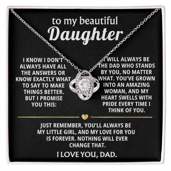 To My Beautiful Daughter, I'm always proud and forever by your side.