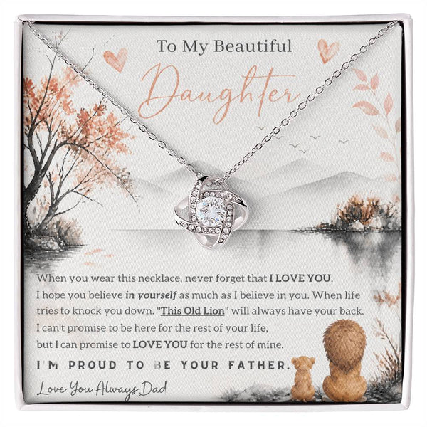 To My Daughter, I'll love you forever, my dear. — [Lux] - Love Knot