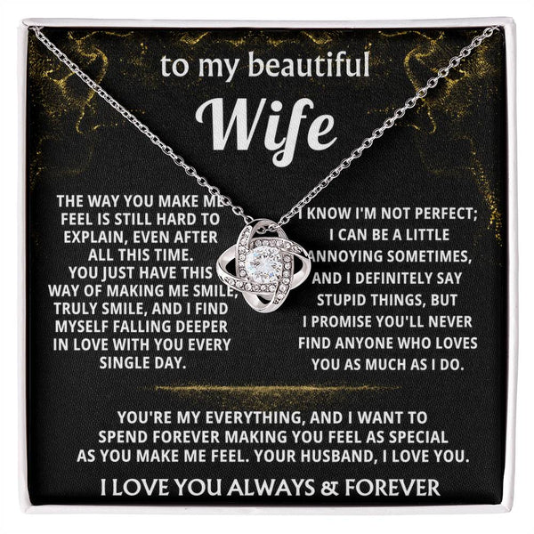 To My Wife, I love you more every single day.