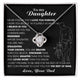 [ Almost sold out ] To My Daughter, Never Forget That I Love You Forever (Love knot)