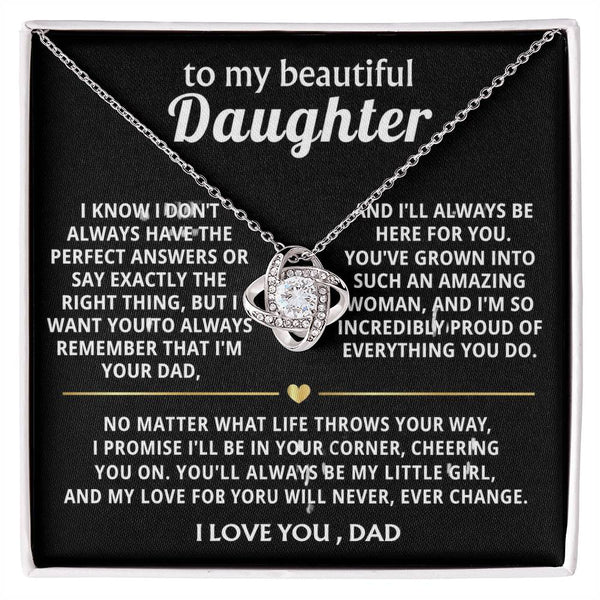 To My Beautiful Daughter, I'm always here for you, my amazing girl.