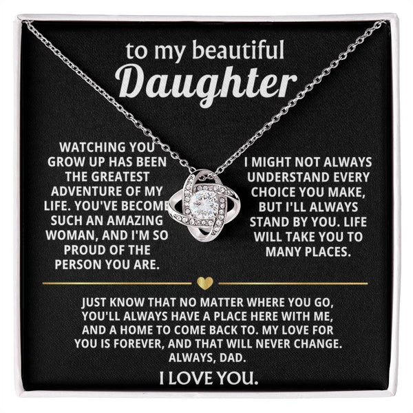 To My Beautiful Daughter, My love for you is forever. — [Lux] - Love Knot