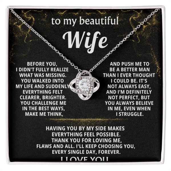 To My Wife, You make my life truly complete.