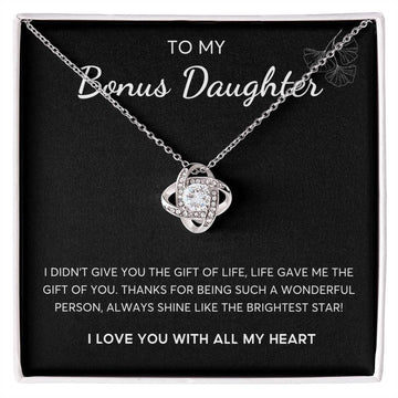 Daughter in law, Birthday Gift Daugther in Law, Stepdaughter gift, Daughter Necklace, Top Gift for Girls