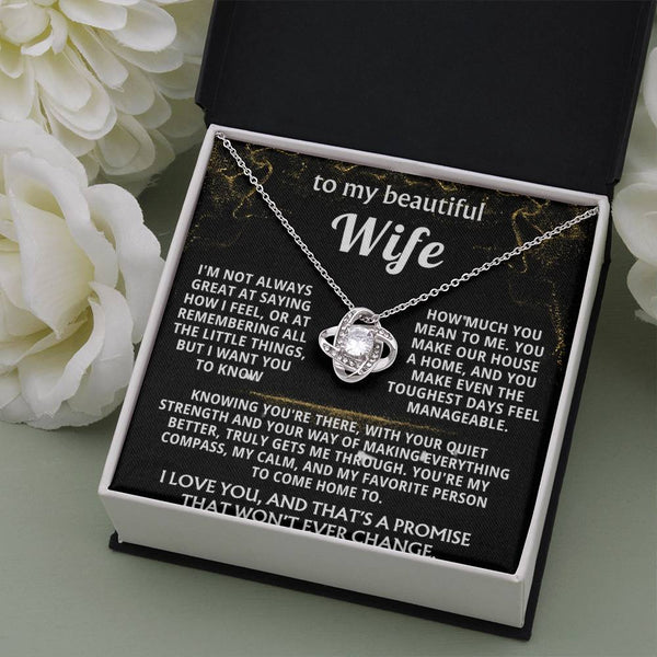 To My Wife, You're my compass, calm, and home.